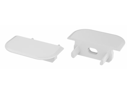47056 krytka pro profil led lumines z bila s otvorem