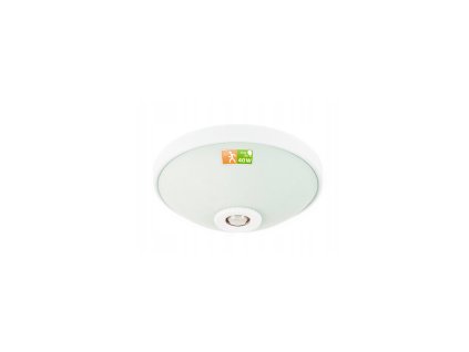 47419 led stropni svitidlo 2xe27 s pohybovym senzorem sklo