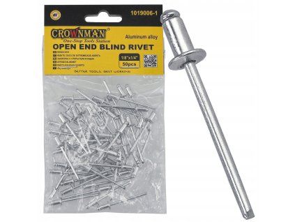 49114 hlinikove trhaci nyty 6 4x12mm sada 50 kusu