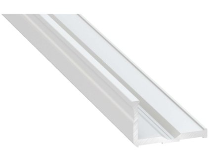 49339 led profil lumines typ e bily lakovany 2 02m