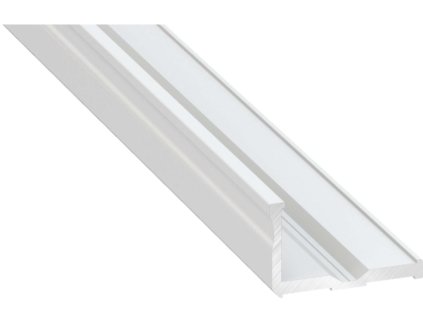 49342 led profil lumines typ e bily lakovany 3m
