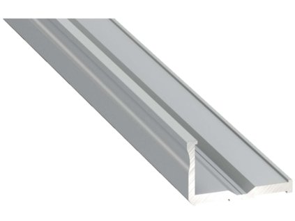 49348 led profil lumines typ e stribrny elox 2 02m