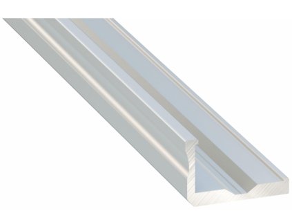 49387 led profil lumines typ f surovy 3m