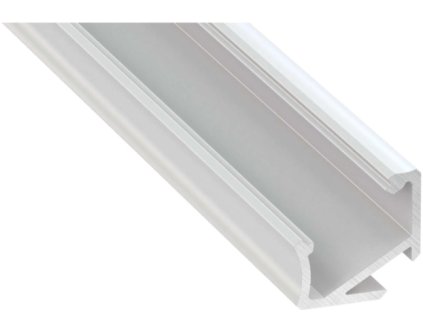 49426 led profil lumines typ h bily lakovany 2 02m