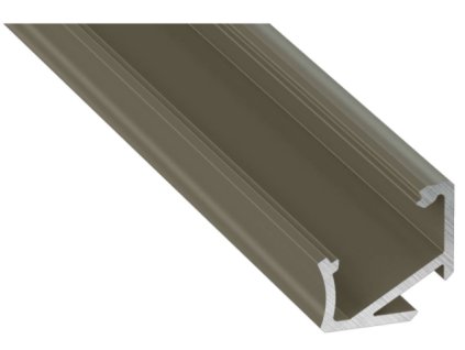 49444 led profil lumines typ h nerez elox 2 02m