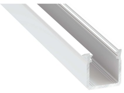 49471 led profil lumines typ j bily lakovany 2 02m