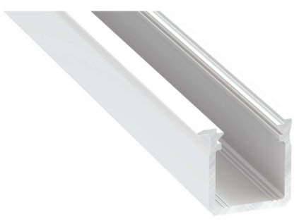 49474 led profil lumines typ j bily lakovany 3m