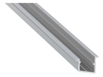 49597 led profil lumines typ v surovy 2 02m