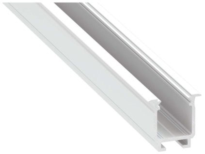 49603 led profil lumines typ w bily lakovany 1m