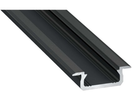 49684 led profil lumines typ z cerny elox 3m