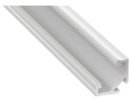 50101 led profil lumines typ c bily lakovany 1m