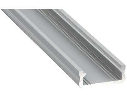 50140 led profil lumines typ d stribrny elox 2 02m