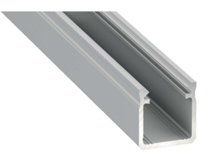 50206 led profil lumines typ y stribrny elox 1m