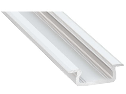 50218 led profil lumines typ z bily lakovany 1m