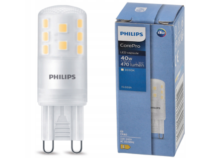 LED žárovka CorePro - G9 - 3,7W - 470Lm - 3000K