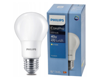 LED žárovka CorePro - E27 – 4,9W – 470lm – 2700K