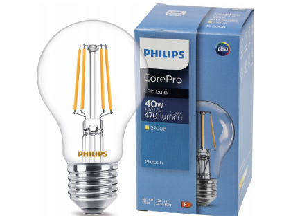 LED žárovka filament - E27 - 7W - 806lm - 2700K