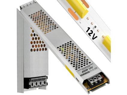 Tenký LED zdroj 12V - 400W - 33,33A - IP20
