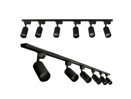 LED lišta 2m s 6 bodovými světly GU10