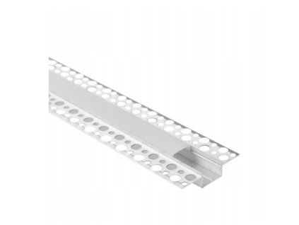 LED hliníkový profil 2m zapuštěný - SADA