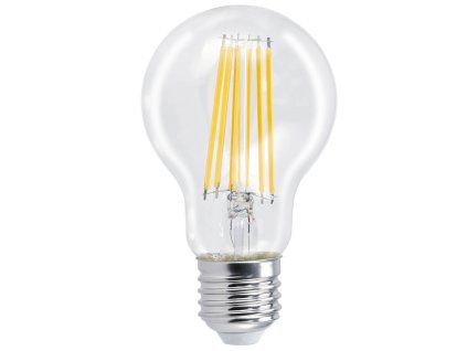 LED žárovka s vláknem E27 - 12W - teplá bílá