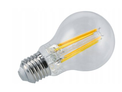 LED žárovka s vláknem E27 - 8W - teplá bílá