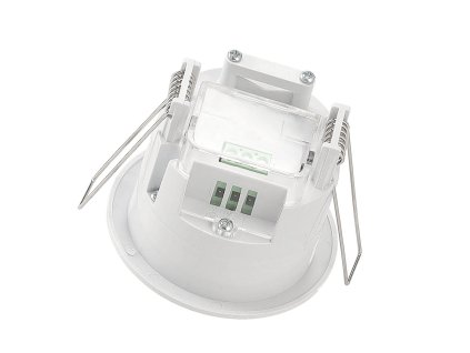Zapuštěný LED senzor pohybu do stropu 360°