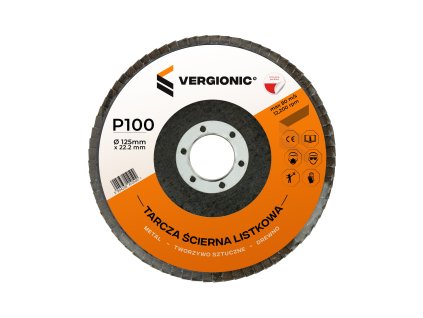 Lamelární brusný kotouč 125 mm P40 - P100 2 ks