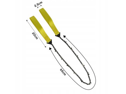 Skládací ruční motorová pila Camping Tourist 65Mn 3/8 33 čepelí