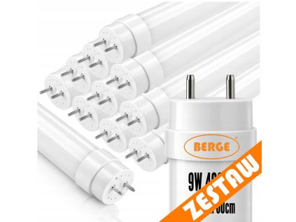 10x LED trubice 60cm T8 9W 1440lm 4000K - neutrální bílá