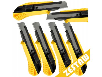 Sada 6 zatahovacích řezaček na tapety s odlamovacími čepelemi pro tapetování