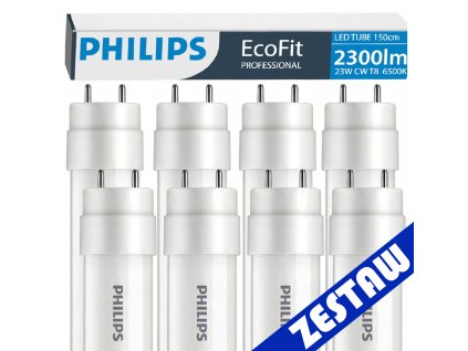 SADA 8 LED trubic Philips 150 cm 23W 2300 lm 6500 K 20 000 h EcoFit
