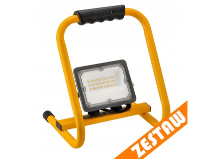 Sada halogenových LED reflektorů 20W, vodotěsných, venkovních, IP65 + stativ