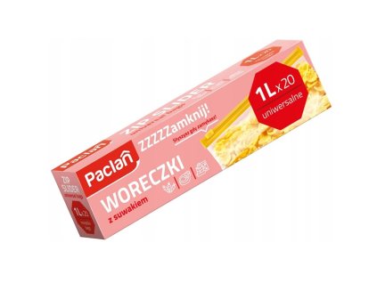 Sáčky na zip 1l 20 ks praktické a nepropustné