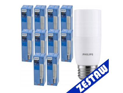 SADA 10 LED žárovek E27 T38 9,5W 950lm CorePro 3000K