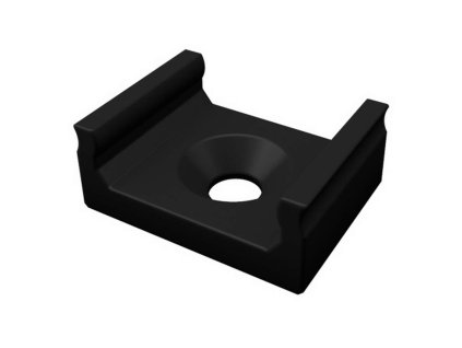 Montážní držák pro LED profil LUMINES A Black Mini Lumines