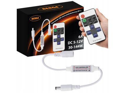 Ovladač stmívače LED pásků 5-24V 6A RF