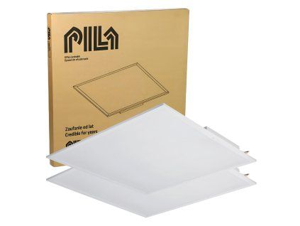 2x LED stropní panel 60x60cm 40W 4000lm - neutrální bílá