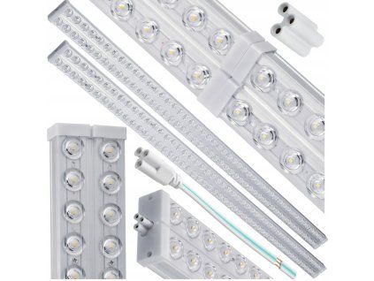 2x LED panelové svítidlo 120 cm 72W 7200 lm 4000k