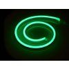 LED pásek NEON - 230V - 1m - 8W/m - IP68 - vodotěsný - zelená