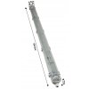 Svítidlo pro LED trubice BRGTRU080 - T8 - 1 x 150cm - 230V - IP65 - ver2