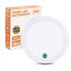 LED panel kruhový 225x35mm přisazený - 18W - 230V - 1480Lm - teplá