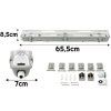 Svítidlo pro LED trubice T8 TRU006 - 1x60cm - 230V - IP65