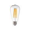 LED žárovka E27 filament ST64 10W teplá bílá