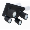 Bodové svítidlo LED VIKI 4x GU10 černá