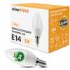 LED žárovka C37 - E14 - 3W - 250 lm - teplá bílá