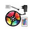LED pásek - RGB 5050 - 5m - 30LED/m - 36W/5m - IP20 - SADA