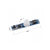 Spínač pro LED PIR profilový pásek 8A 96W PIR001