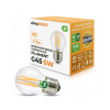 4902 1 led zarovka e27 g45 6w 510lm filament tepla bila