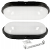 LED stropní svítidlo černé TOR-201C - IP65 - 20W - neutrální bílá